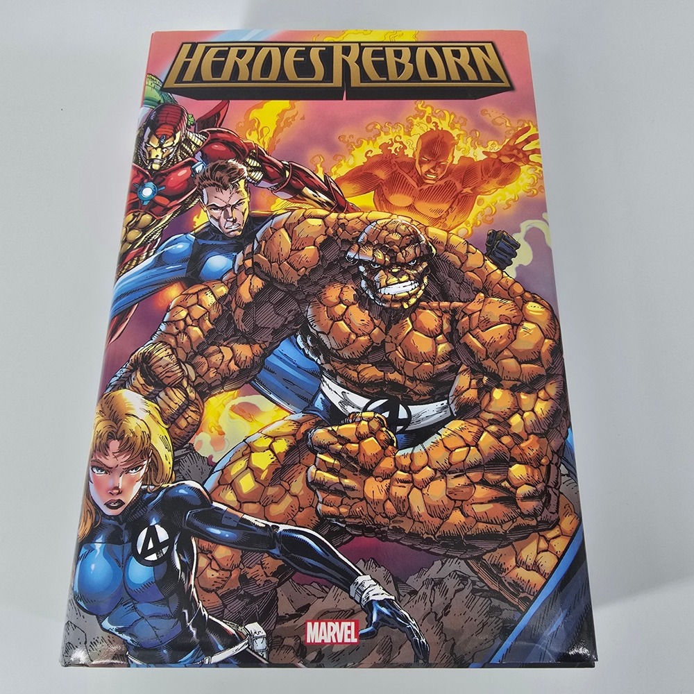 Marvel Heroes Reborn Omnibus Hardcover Jim Lee Rob Liefeld 90s Graphic Novel